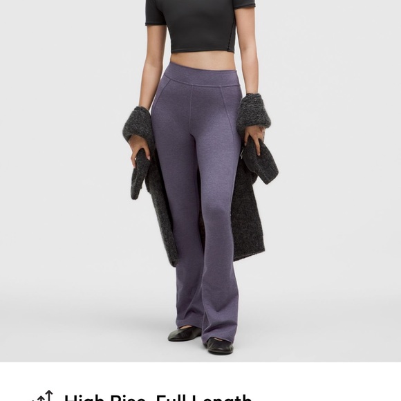 lululemon athletica Pants - lululemon athletica Purple Flare Pants